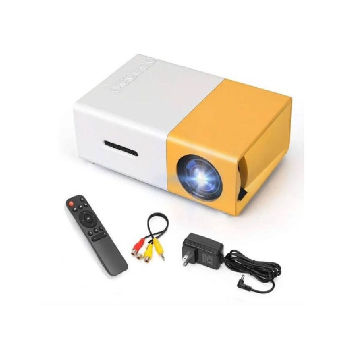 GENERICO - Mini proyector LED Video Beam 600 Lumens Yg300