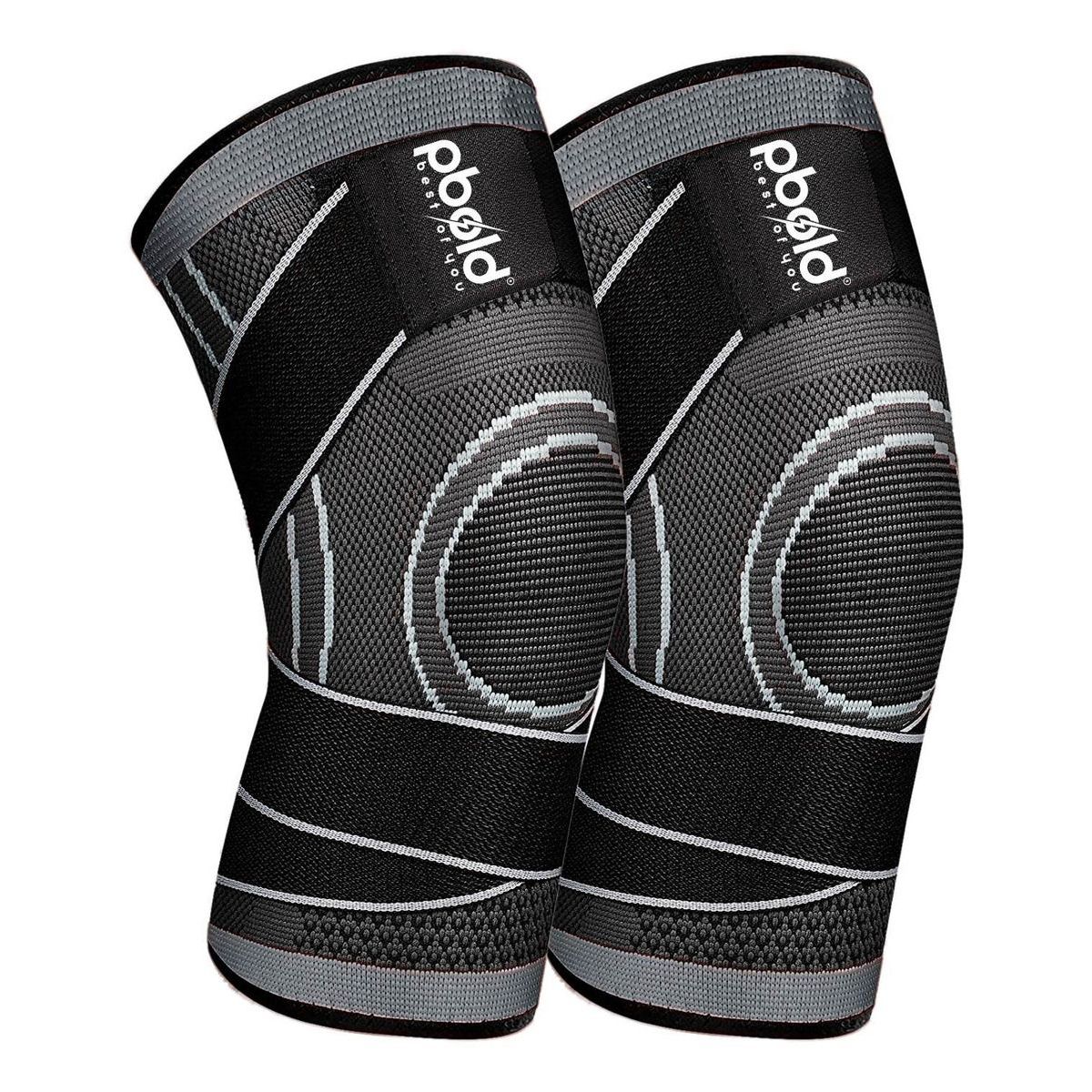 PBOLD - Par Rodillera Deportiva Pbold Compresion Entrenamiento Gym S
