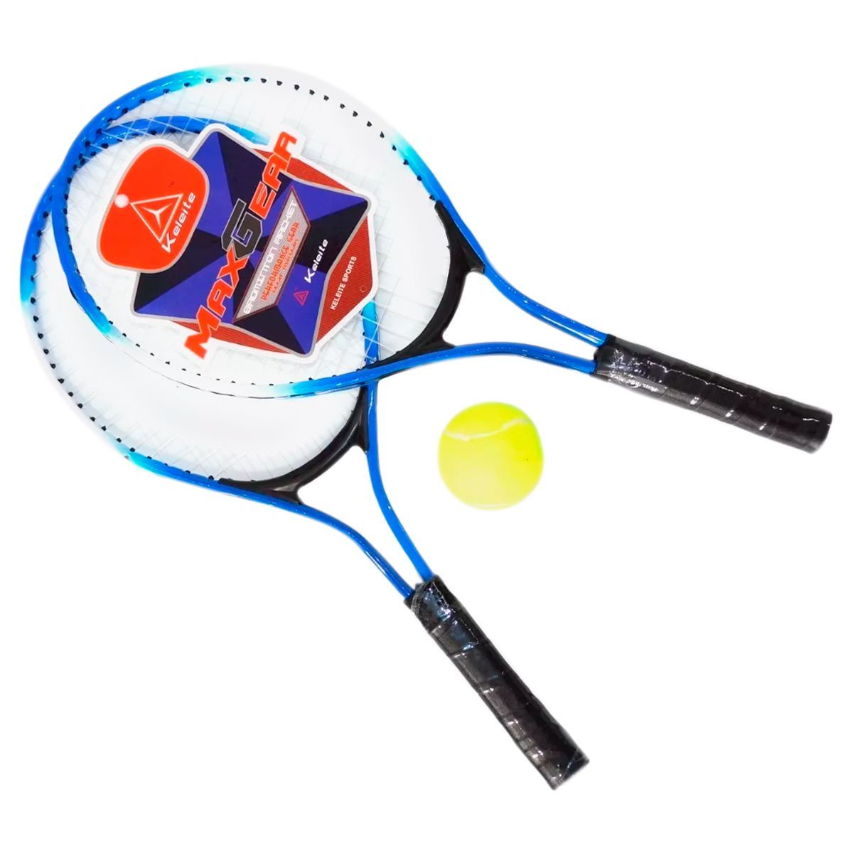 GENERICO - Raquetas X2 Juego Tenis  Pelota Junior Niños Aluminio