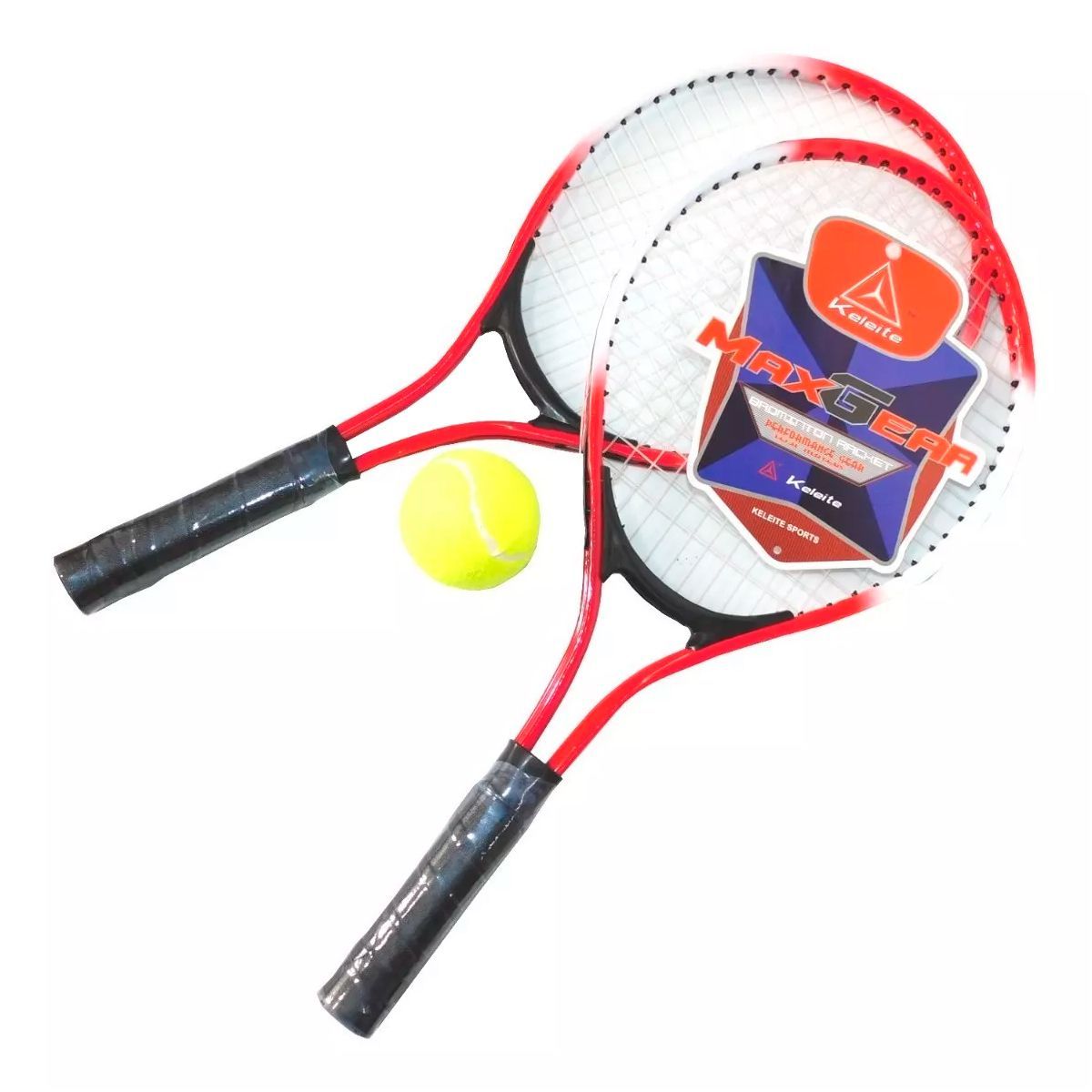 GENERICO - Raquetas X2 Juego Tenis  Pelota Junior Niños Aluminio