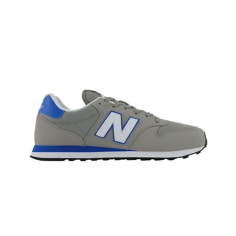 NEW BALANCE - Tenis New Balance 500-Gris Claro