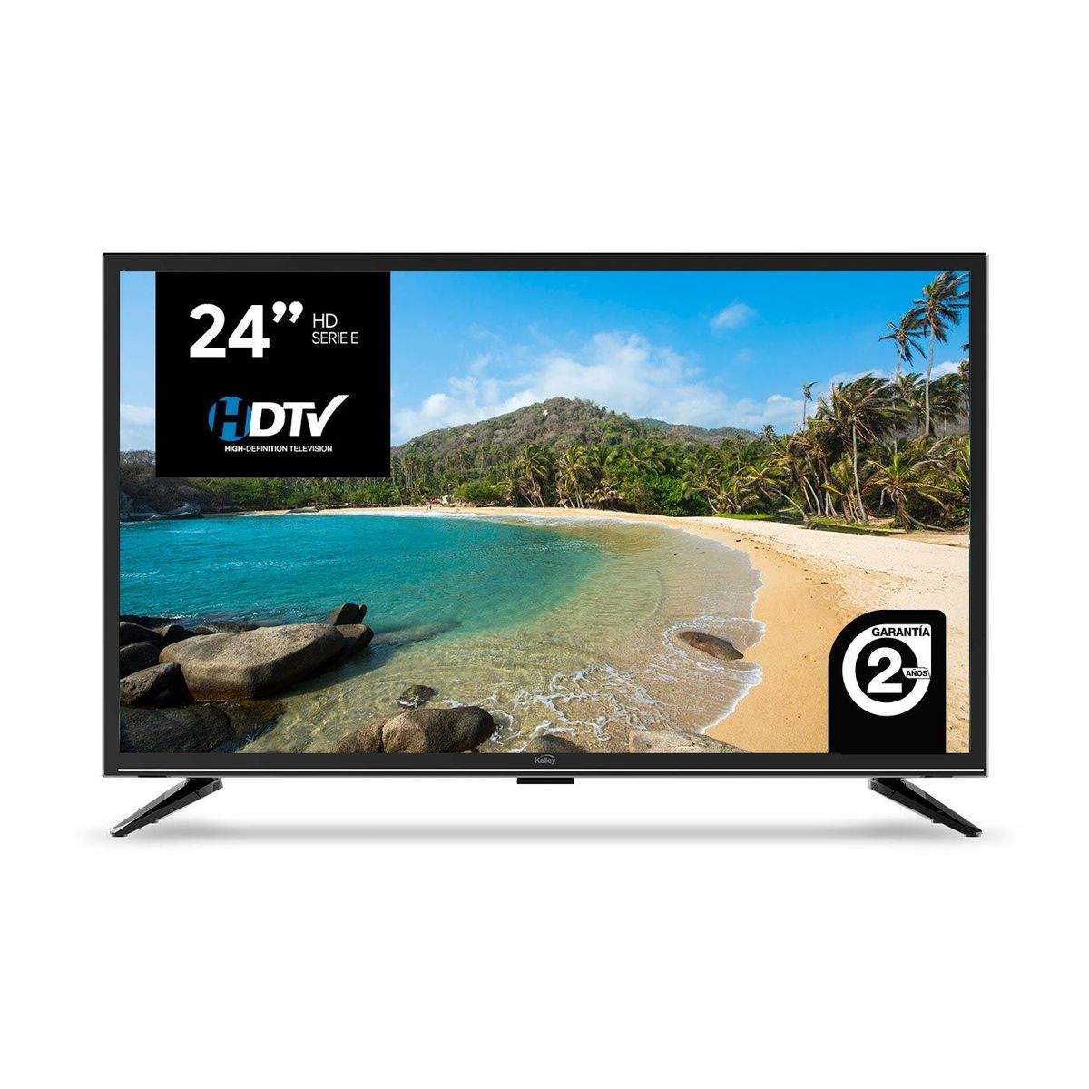 KALLEY - Televisor 24" Kalley TV24HDE Basico HD Led TDT