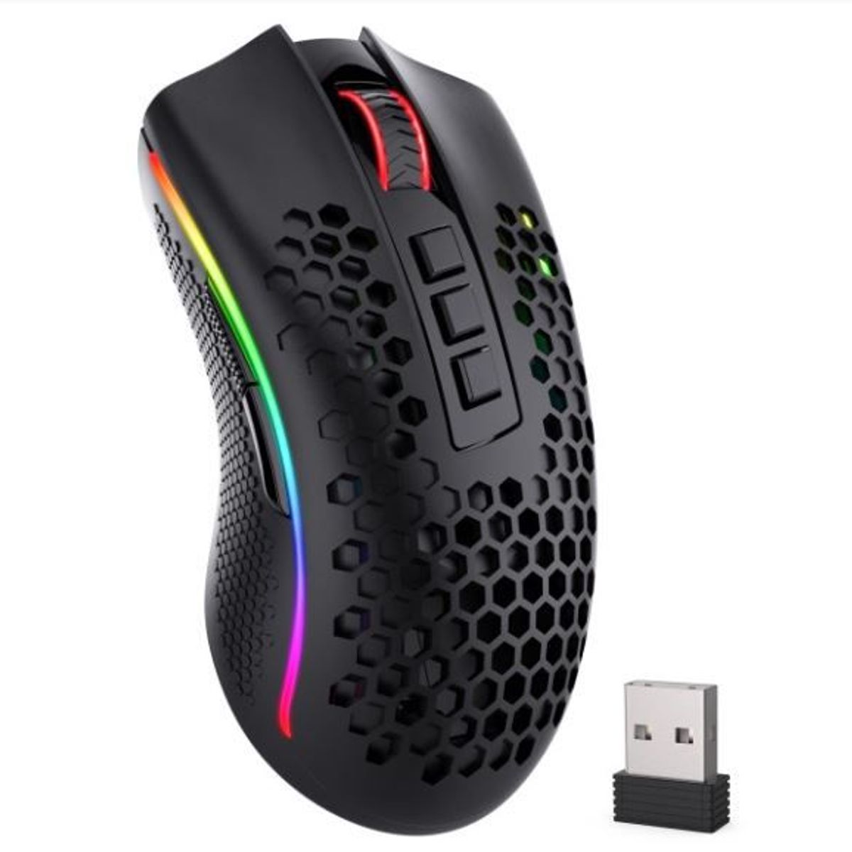 REDRAGON - Mouse Gamer Redragon Storm Pro M808-ks Inalámbrico