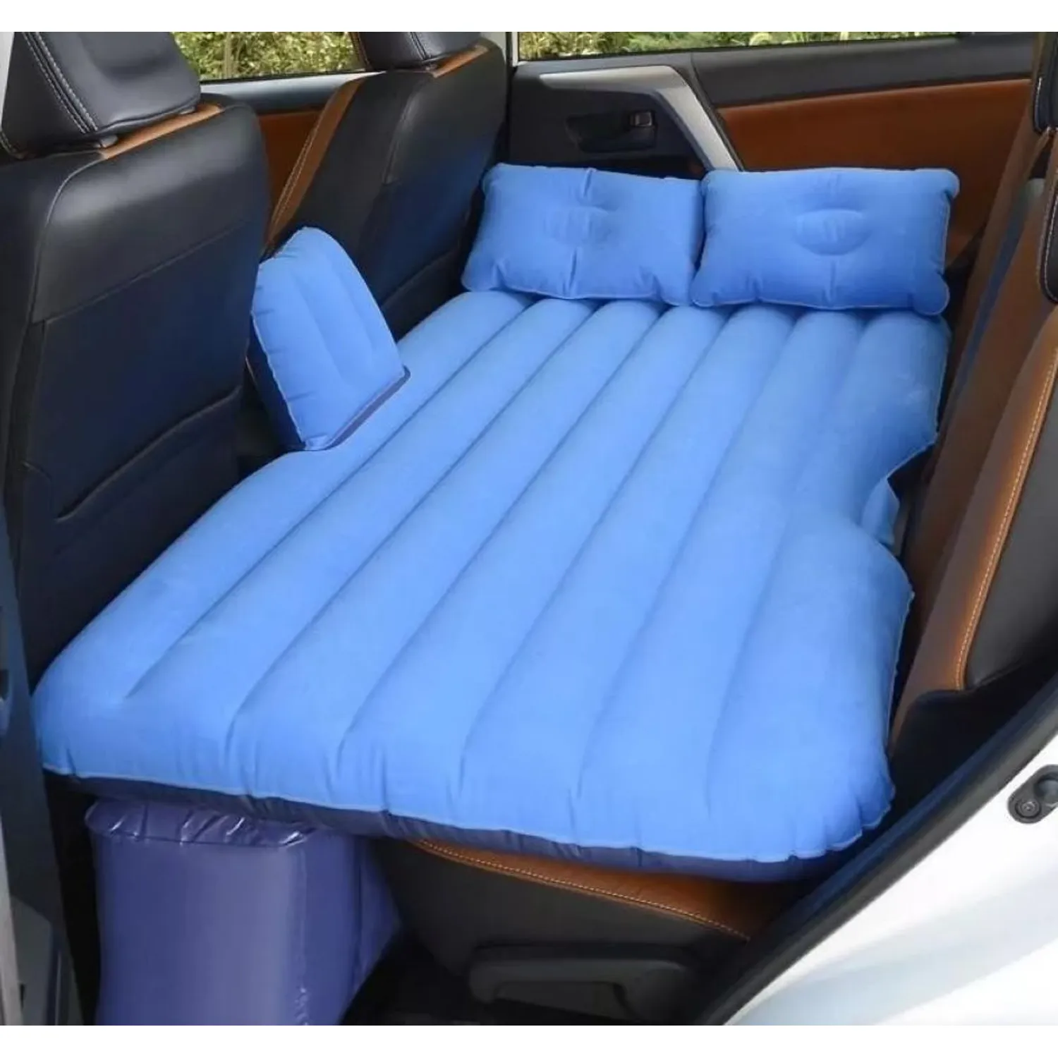 Colchon Inflable Para Carro Automovil Cama De Aire Viajes GENERICO