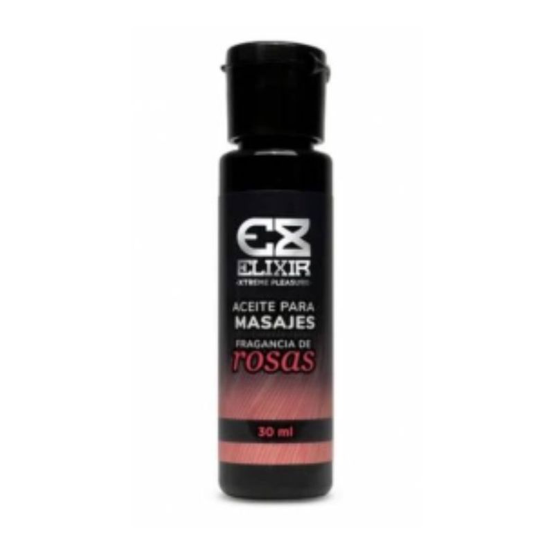 ELIXIR - Aceite para masajes fragancia rosas 30 Ml
