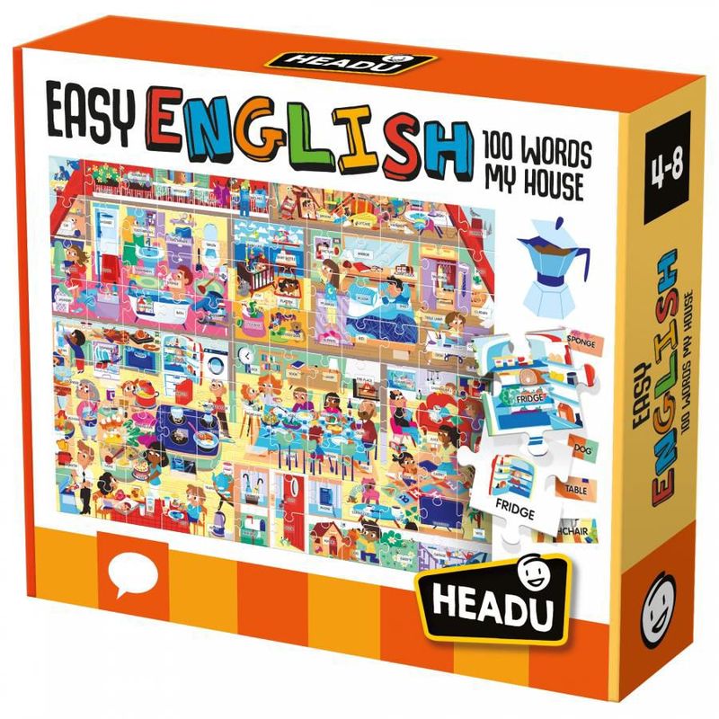 JUGANDO Y EDUCANDO - Rompecabezas Montessori Aprende Ingles Mi Casa Didáctico