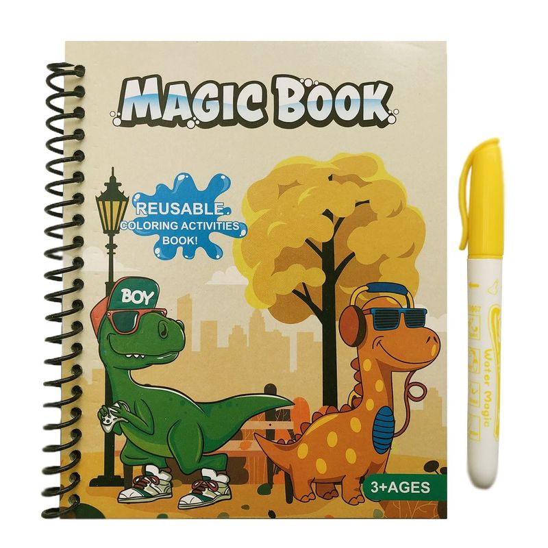 ENFANT'ASY - Libro Para Colorear Con Agua Niños Reutilizable Didáctico