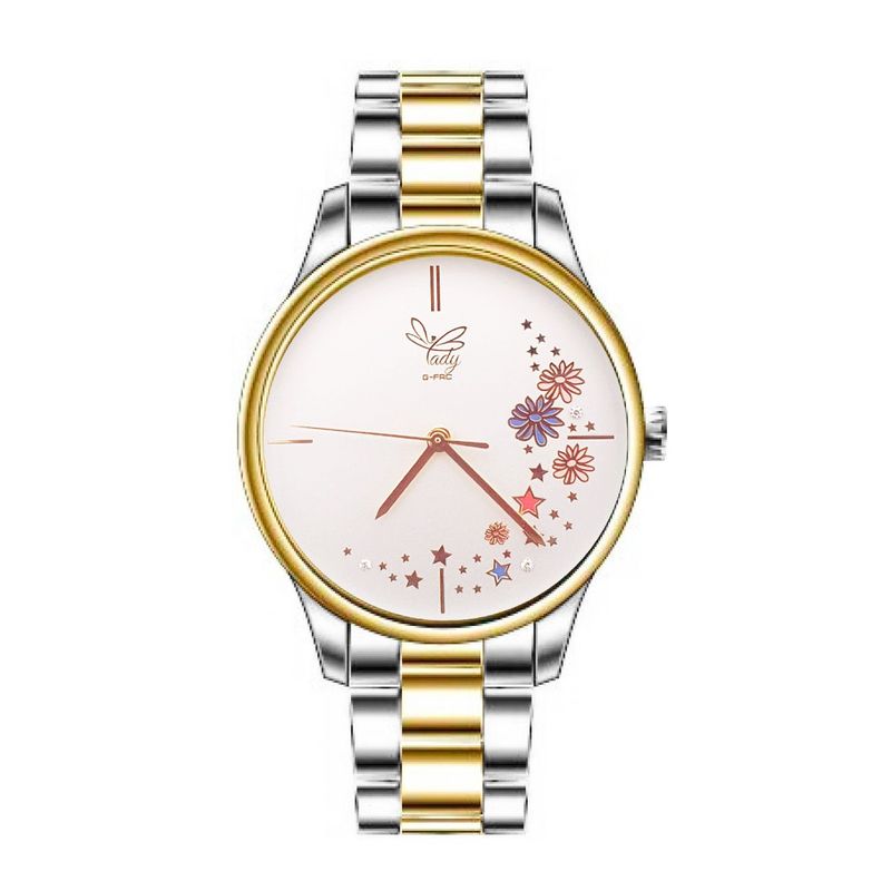 GFORCE - Reloj G-force Original L-623 Estrellas Dama Acero  Estuche