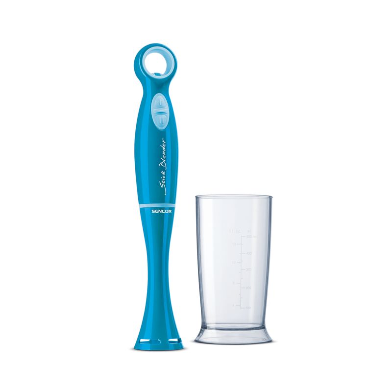 SENCOR - Batidora Sencor SHB-3327TQ Inmersion 250W Azul 2 Vel