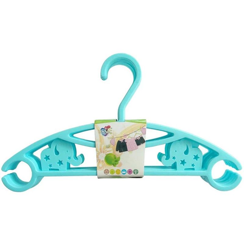 GENERICO - Ganchos para Ropa de Bebe motivo elefante Ref8165