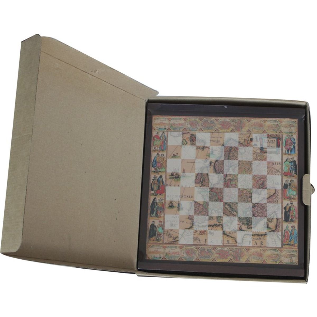 OJALA TA - Ajedrez coleccionable reino de aragorn madera y metal