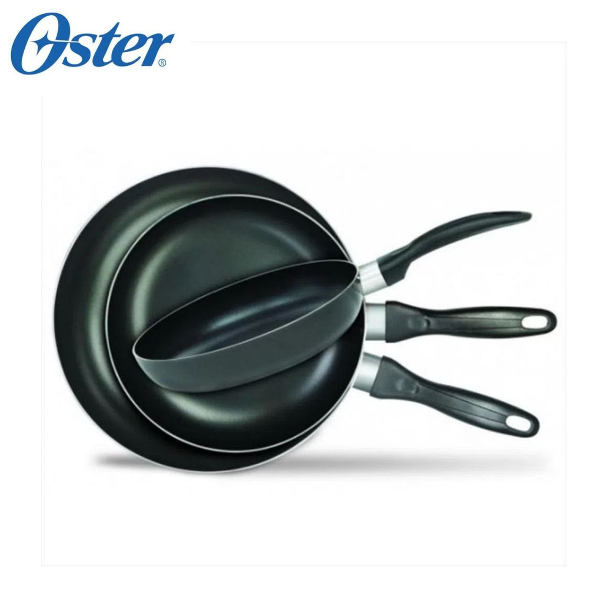 OSTER - Sarten Oster T16620 Aluminio Antiadherente 3 piezas