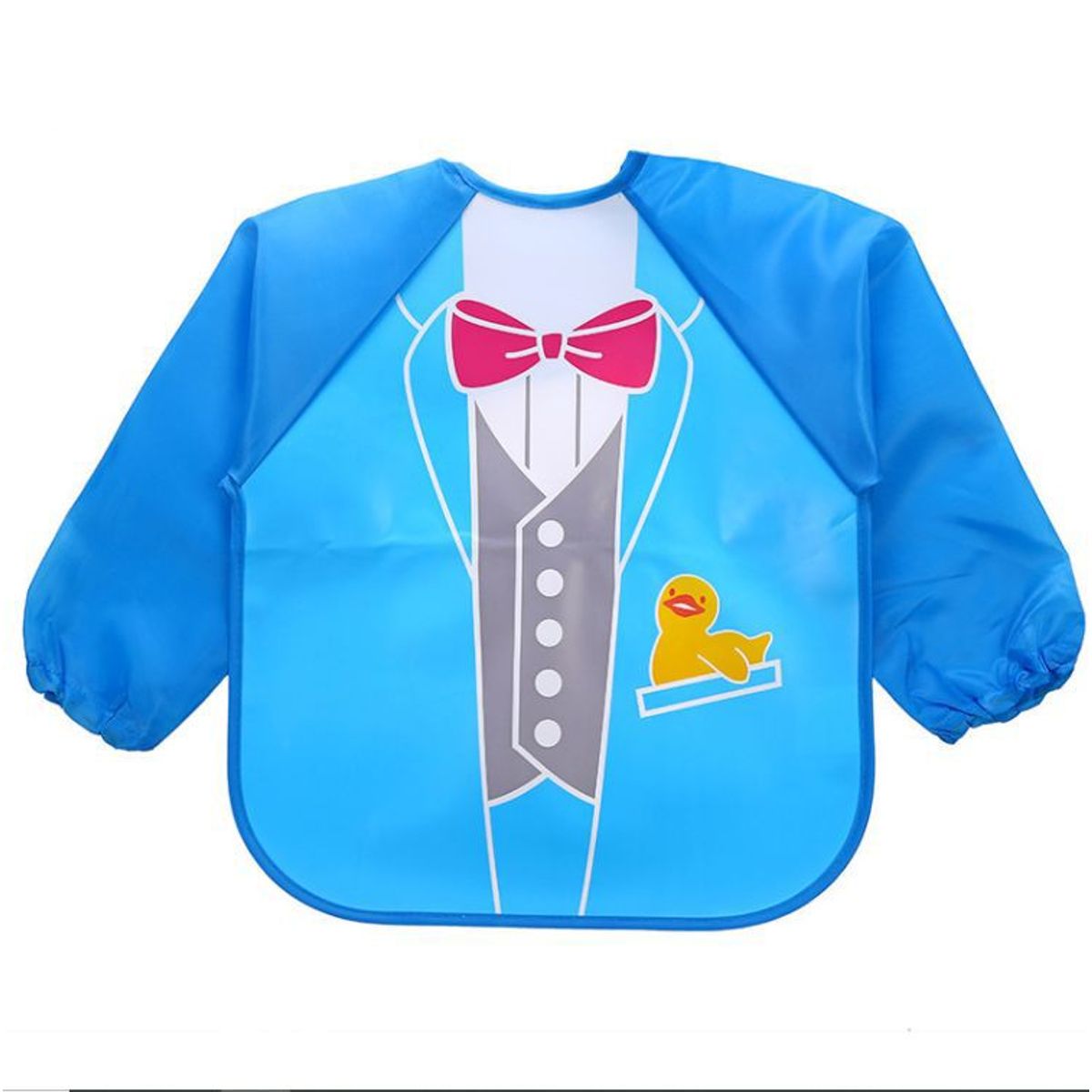 GENERICO - Babero Delantal Bebés Y Niños De Manga Larga Impermeable