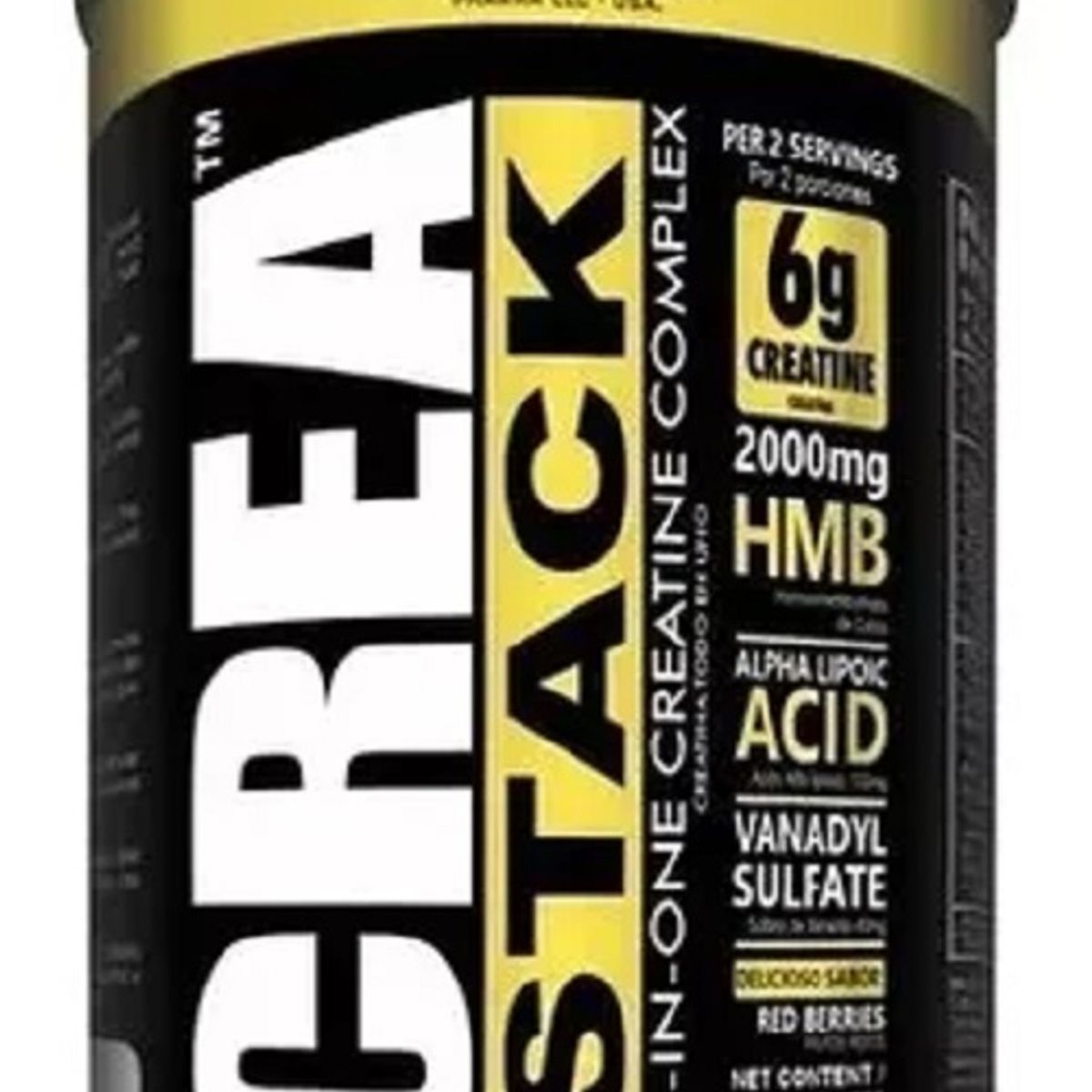 MEGAPLEX - Crea Stack Frutos Rojos 1.3 lbs Con Hmb Aum