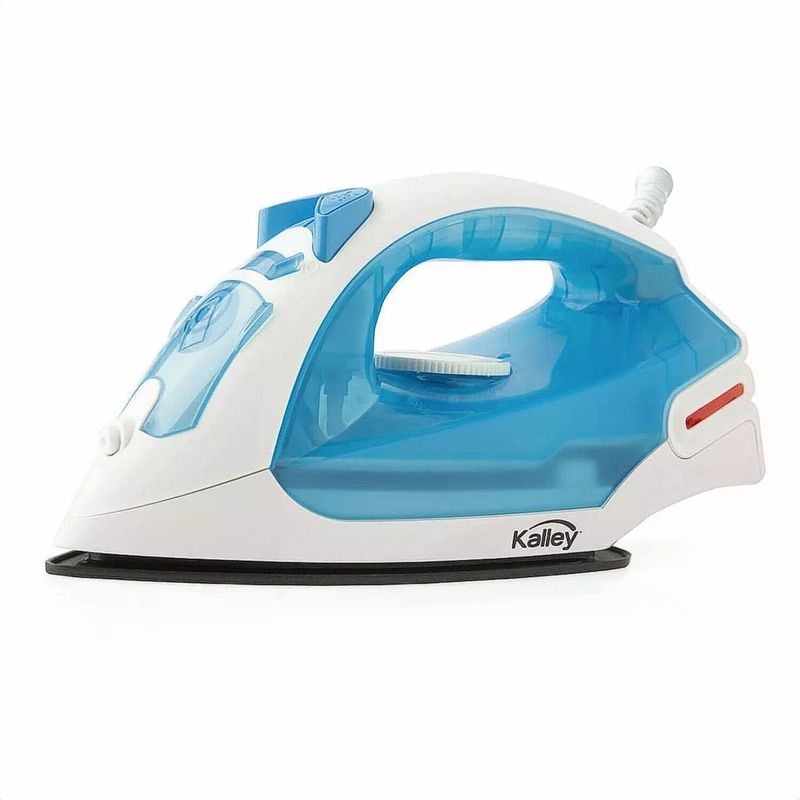 KALLEY - Plancha Ropa a Vapor Kalley K-PB100AA con Suela Cerámica - Azul