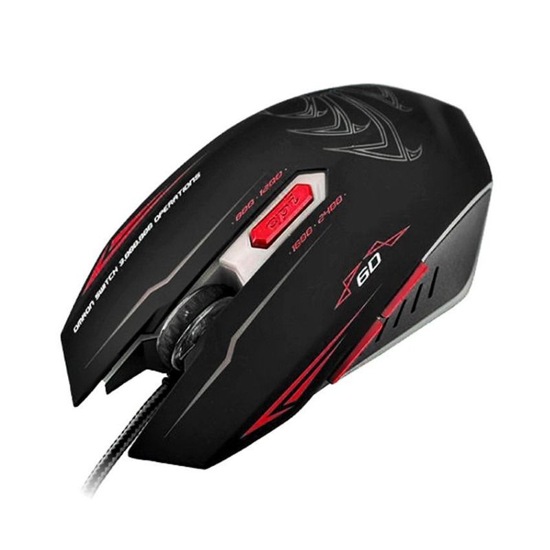ZER - MOUSE GAMER RETROILUMINADO OMEGA 2400DPI