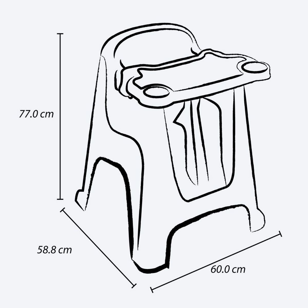 RIMAX - Silla Comedor para Bebé Rimax