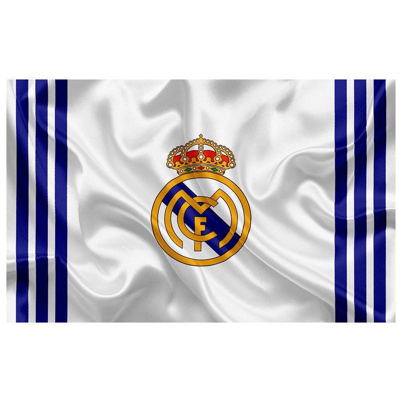 GENERICO - Bandera Real Madrid 150x90cm Exterior Grande