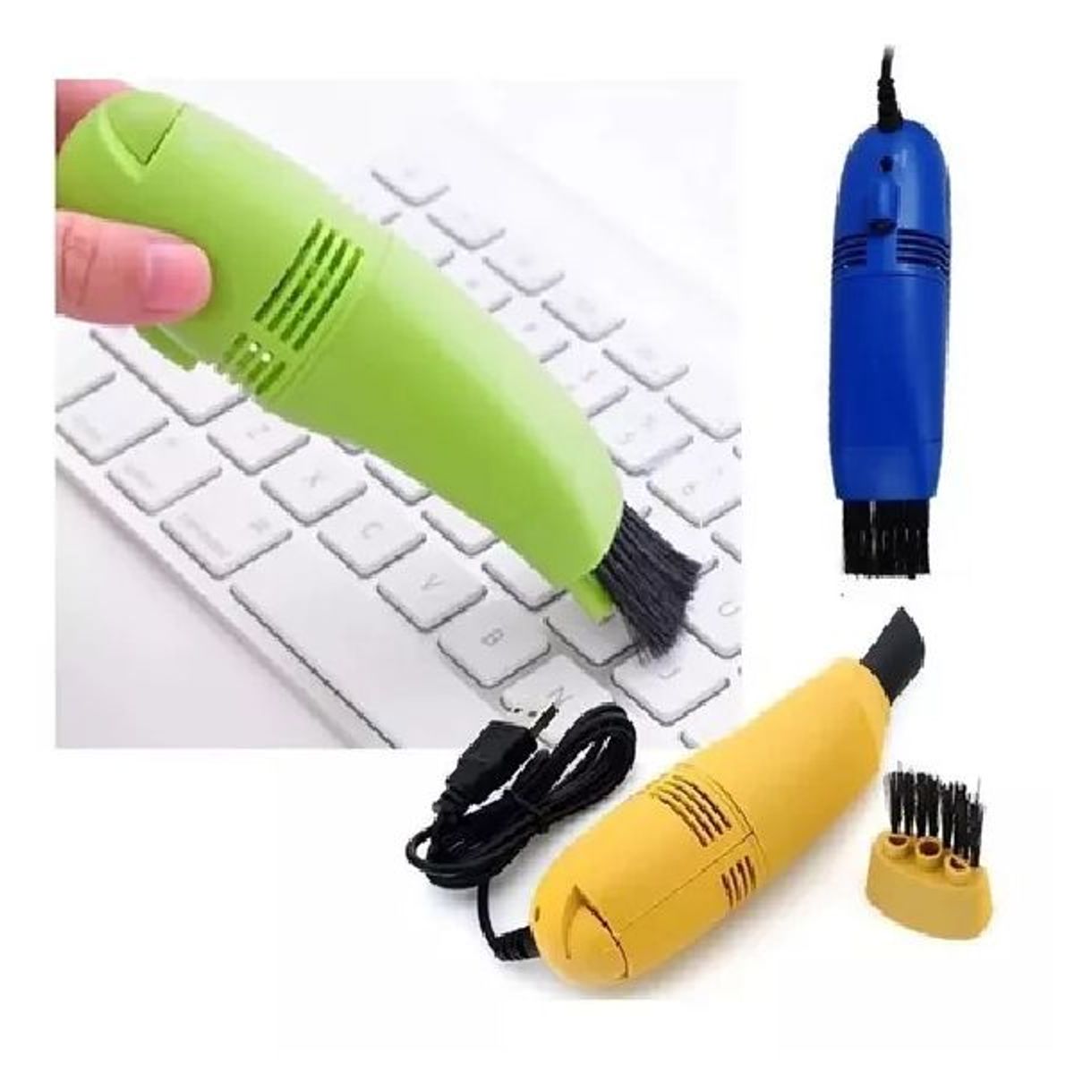 GENERICO - Limpiador de teclado Mini para Pc Portátil Aspiradora Usb