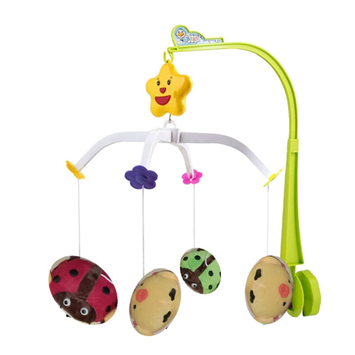 GENERICO - Móvil Musical Para Cuna Bebes - Felpa -cucarroncito