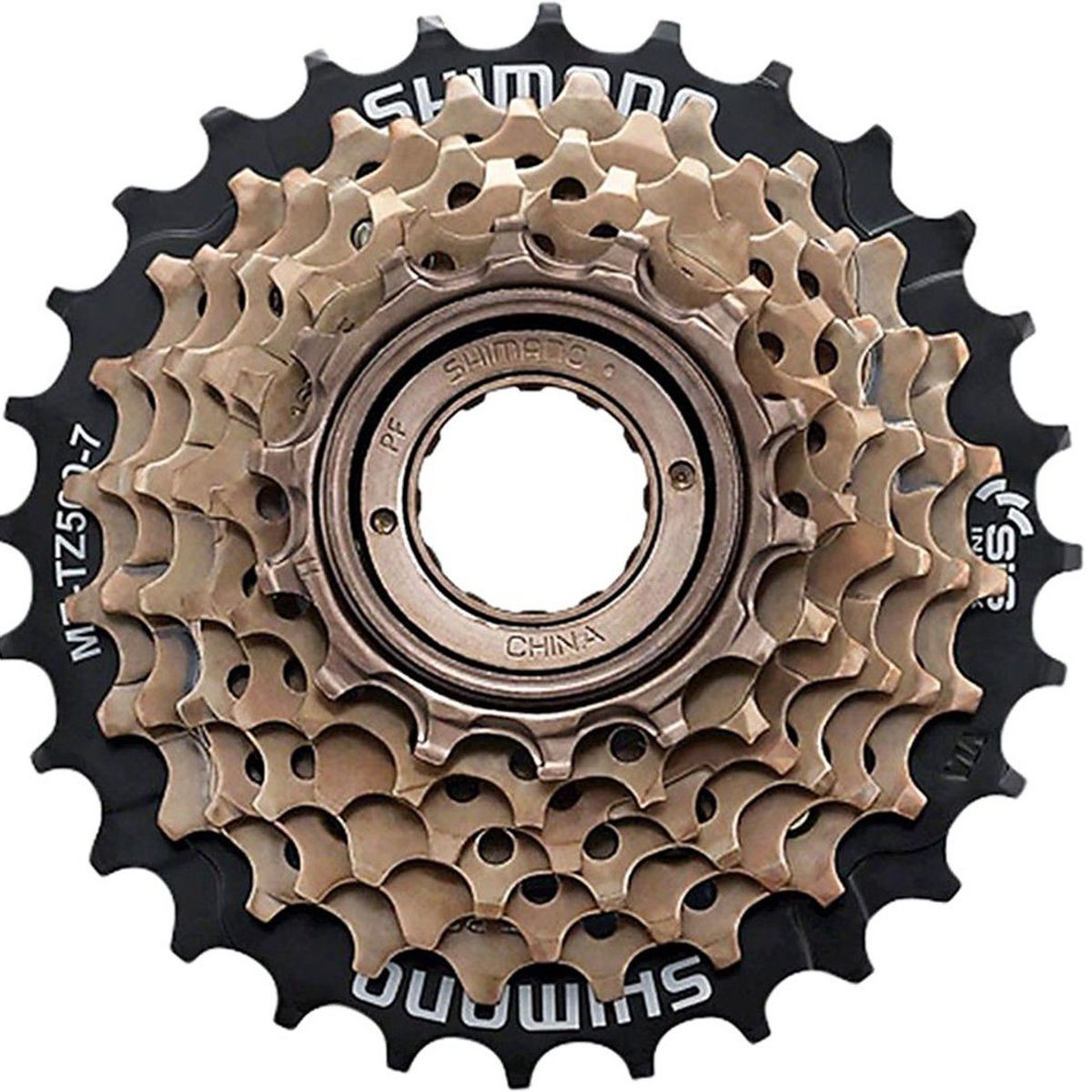 SHIMANO - Pacha Bicicleta Shimano Tz500 7v 14-28 Piñon Rosca