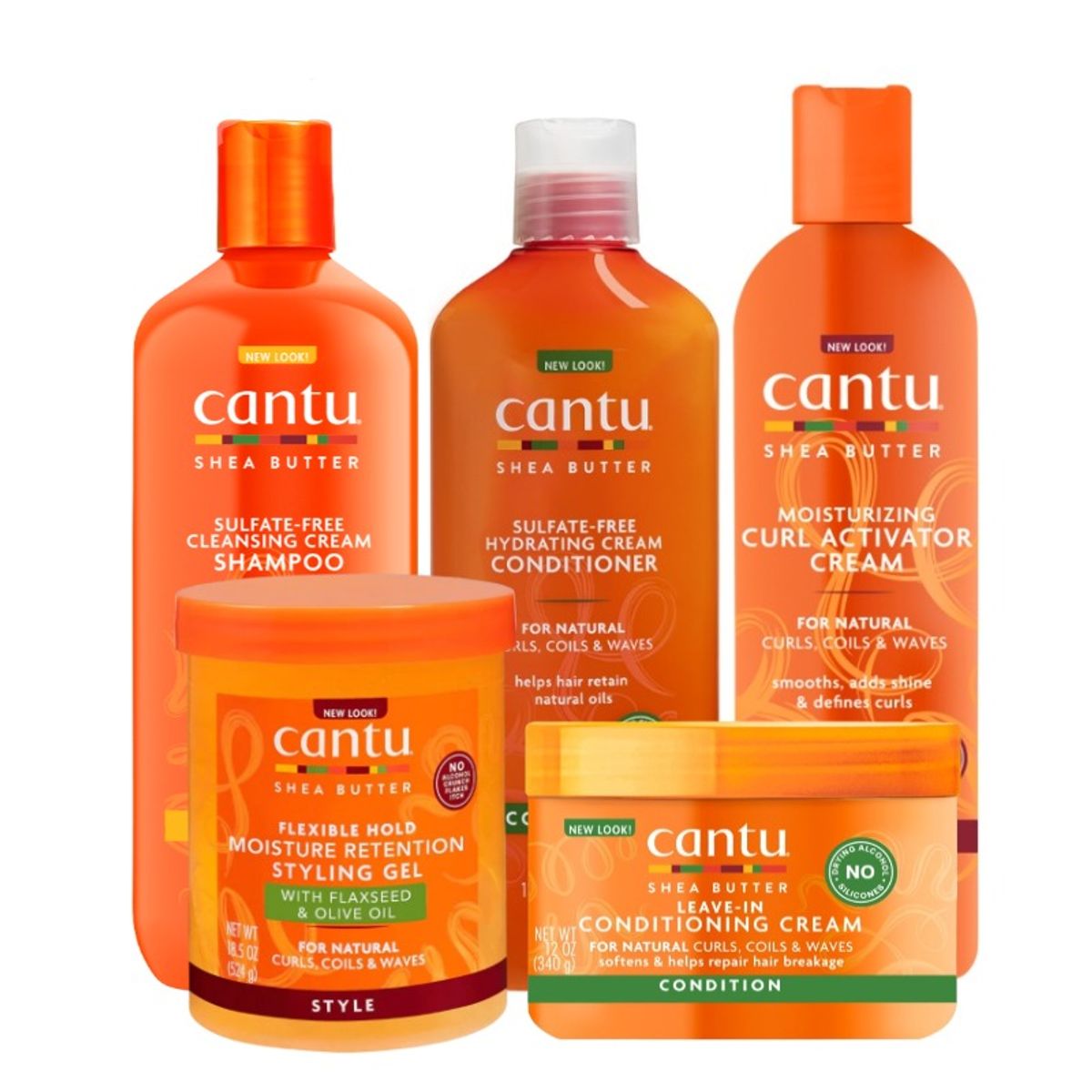 CANTU - Cantu Combo Capilar Natural 5 piezas