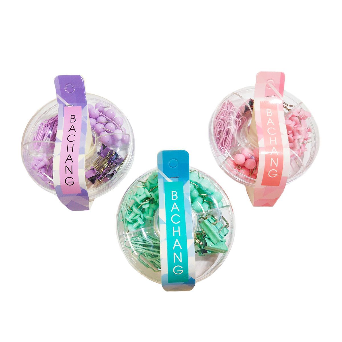 KIUT - Set De Ganchos Kawaii Clips  Chinchones  Gancho Lotero