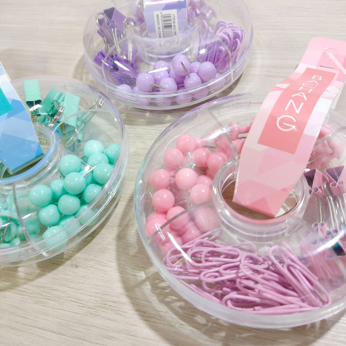 KIUT - Set De Ganchos Kawaii Clips  Chinchones  Gancho Lotero