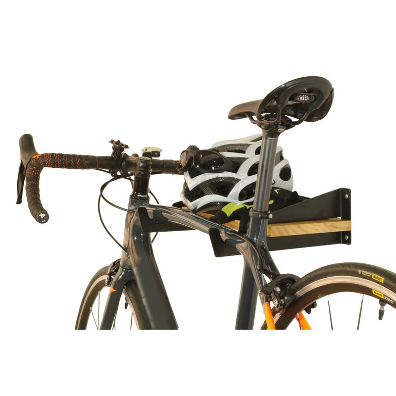 GENERICO - SOPORTE ABW COLGADOR VINTAGE HORIZONTAL PARA 1 BICICLETA