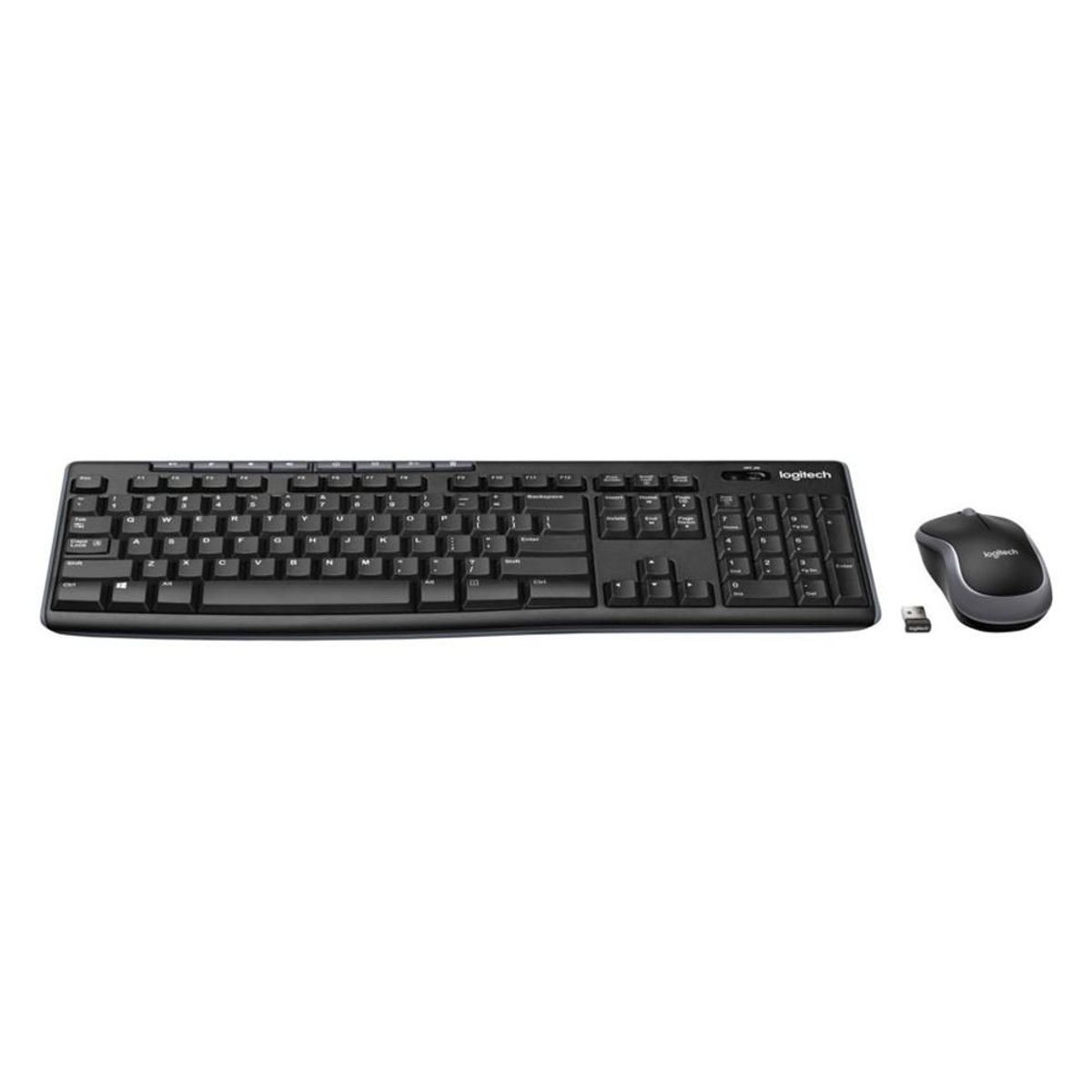 LOGITECH - Combo Teclado Y Mouse Logitech Mk270 Inalambrico