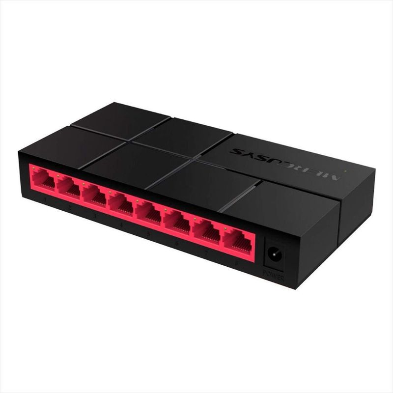 TP LINK - Switch De Escritorio 8 Puertos Gigabit, Mercusys MS108G