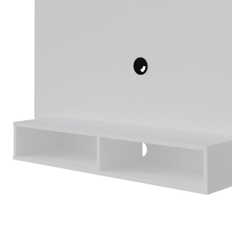 BERTOLINI - Mueble para tv hasta 42” 120cm tipo panel incluye soporte blanco