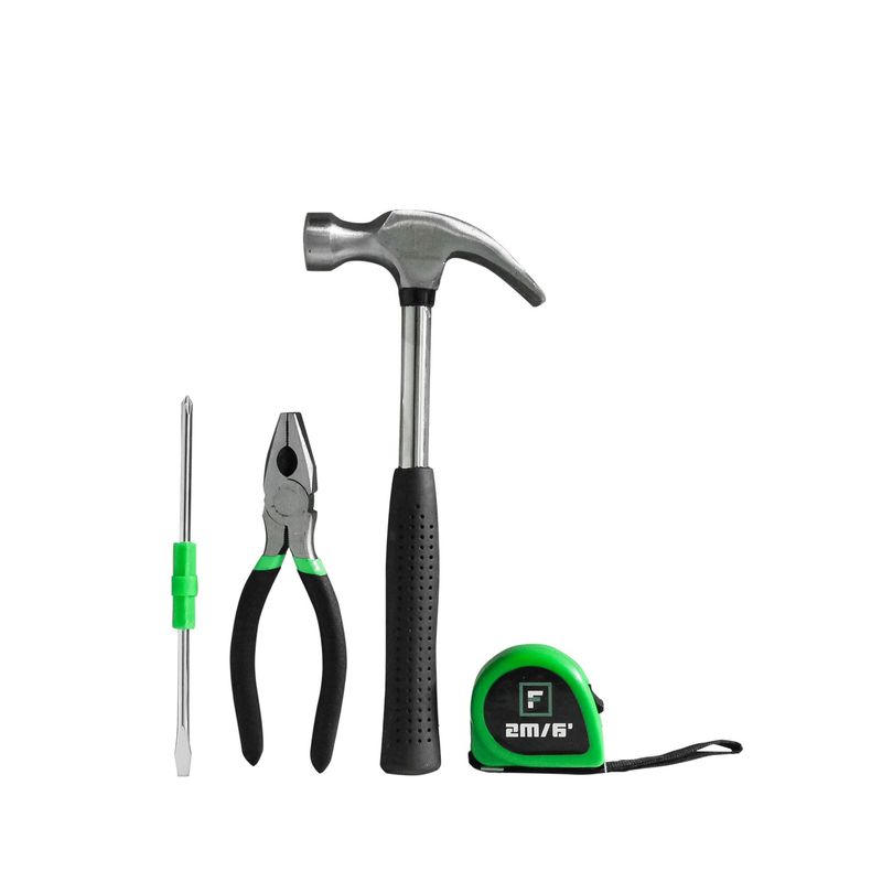 FERRENOVO - Kit surtido de herramientas manuales 5 piezas