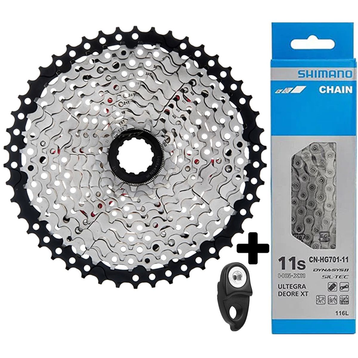 GW - Pacha Cassette Gw  Cadenilla Shimano Hg701 11v 11-46 Mtb