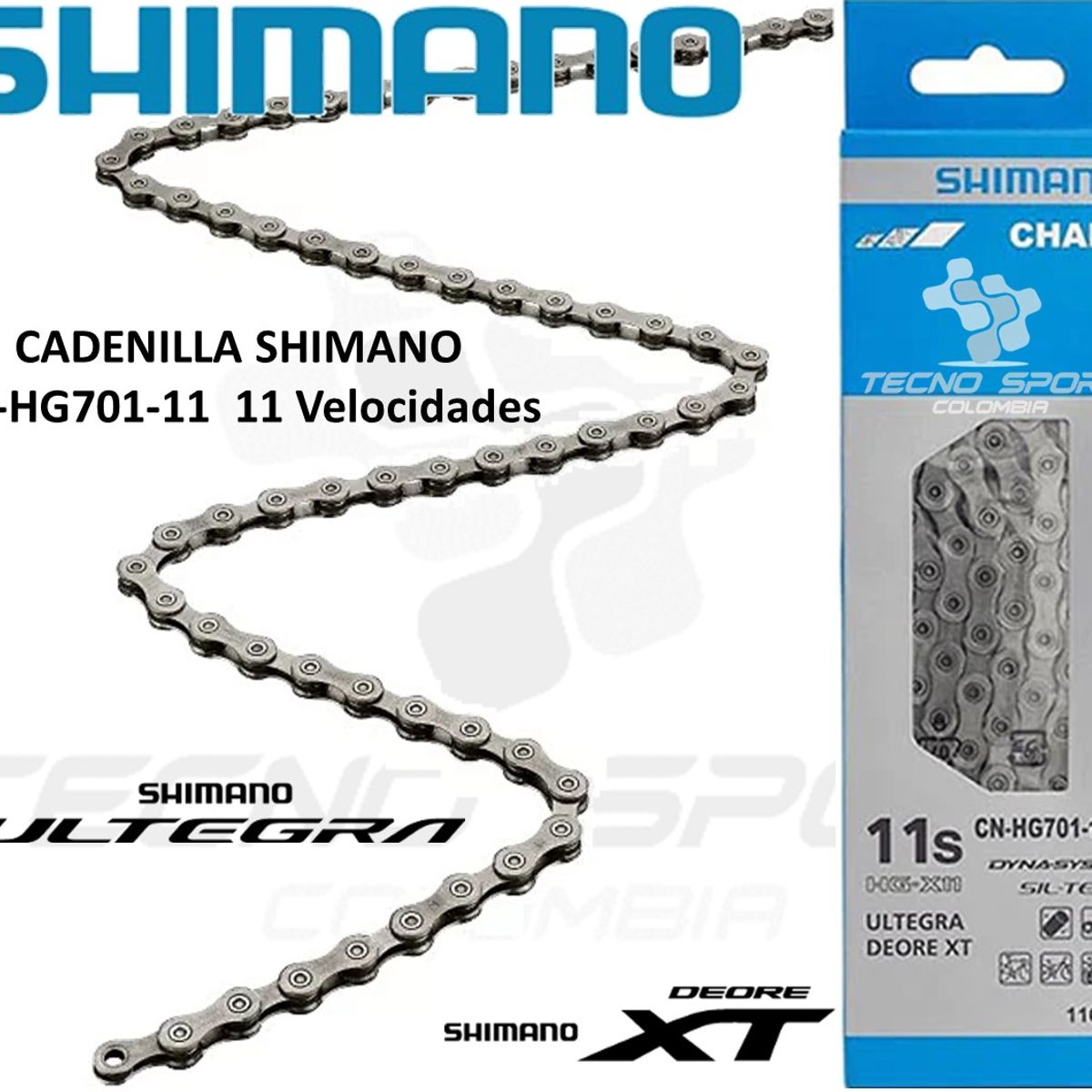 GW - Pacha Cassette Gw  Cadenilla Shimano Hg701 11v 11-46 Mtb