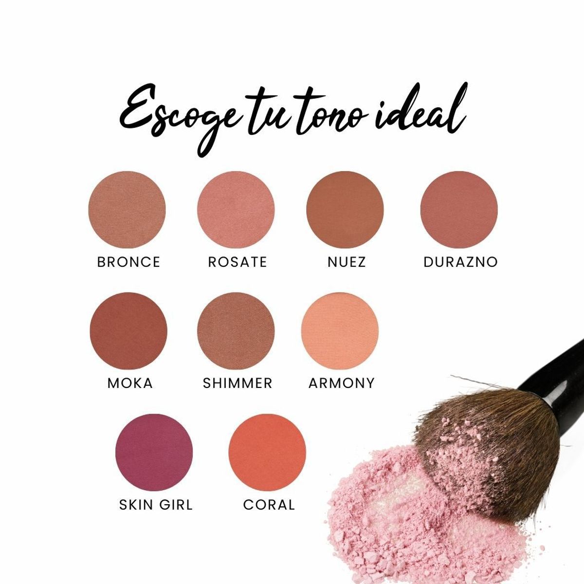 DAPHNE COSMETICS - Rubor compacto Mini Skin Girl