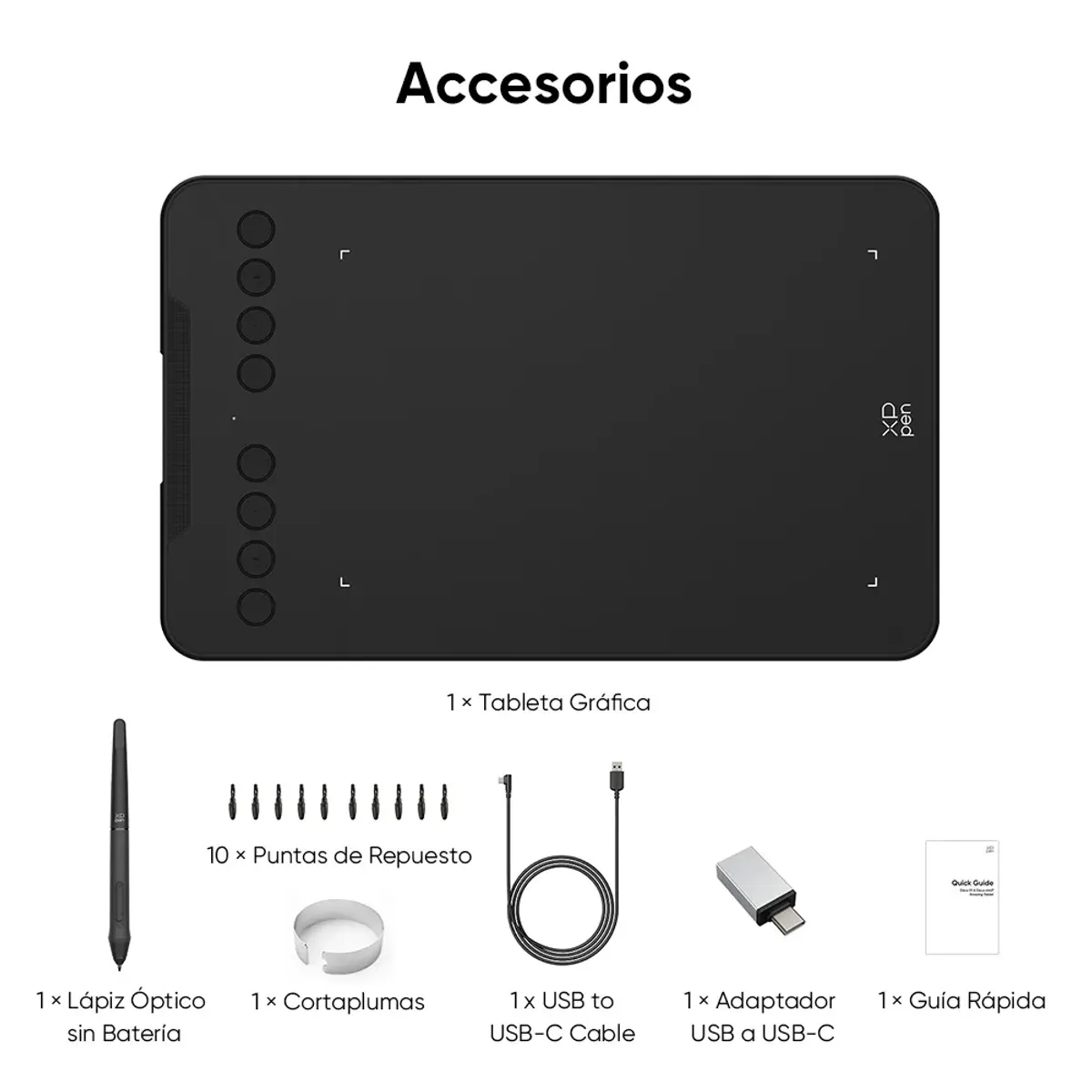 XP PEN - TABLETA GRAFICA XPPEN DECO MINI7 V2