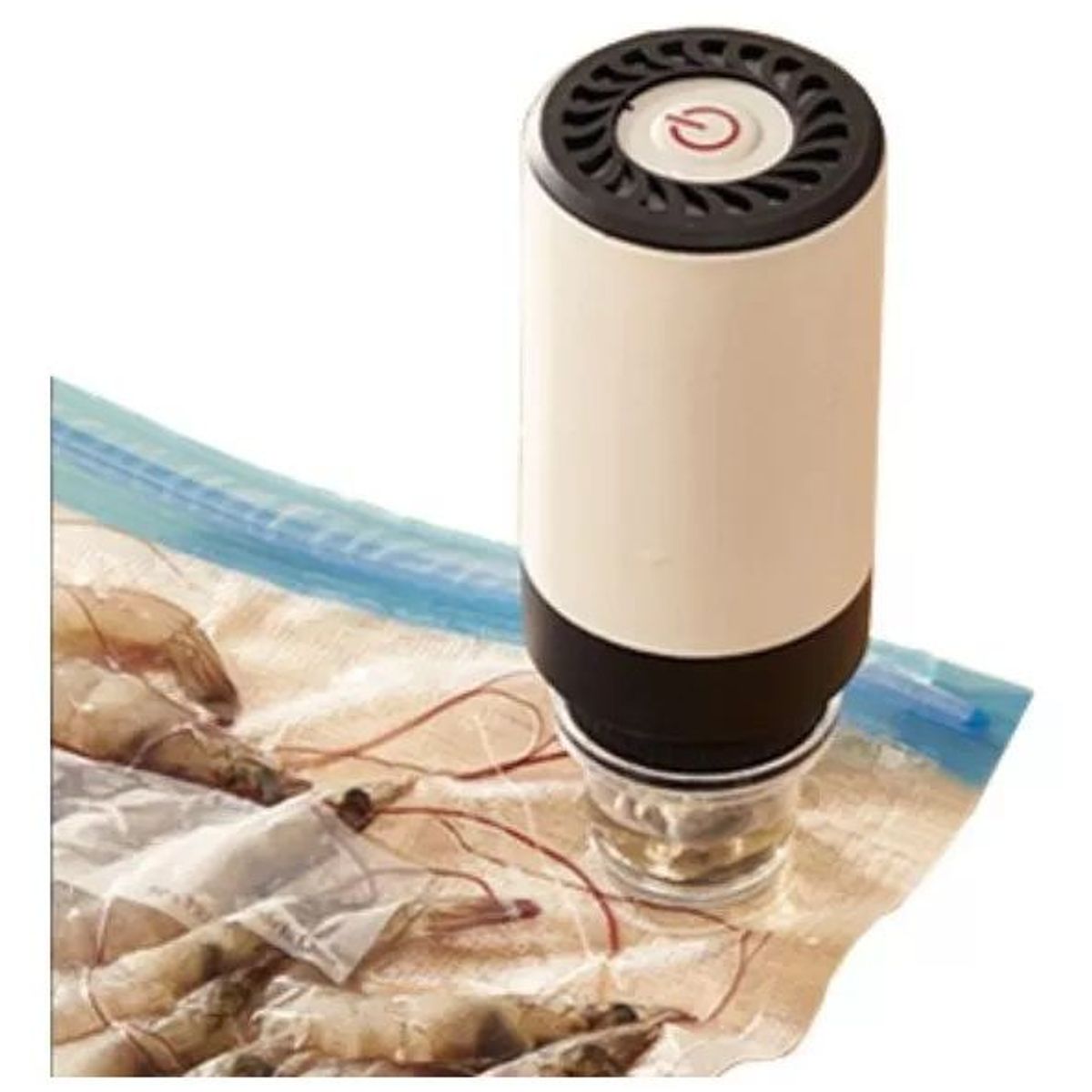 SISDATA - Set Máquina Selladora Al Vacío Recargable Bolsas Reutilizables