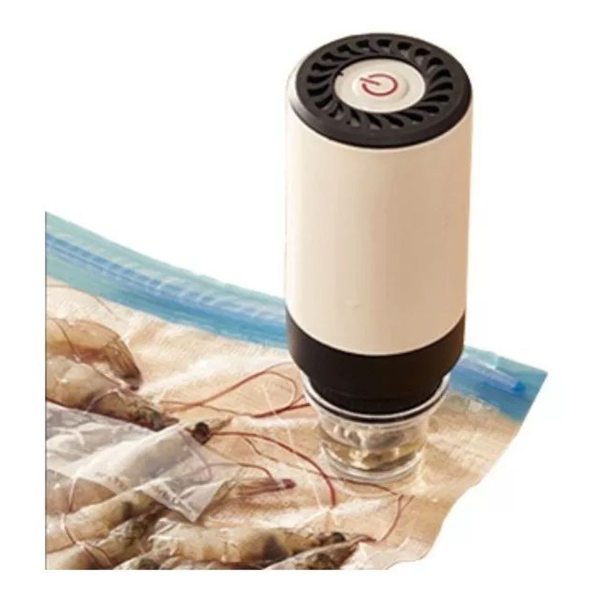 SISDATA - Set Máquina Selladora Al Vacío Recargable Bolsas Reutilizables