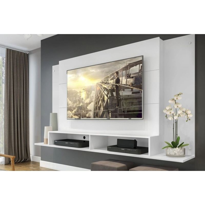 ZER - PANEL DE TV PARAÍSO HASTA 60 PULGADAS COLOR BLANCO