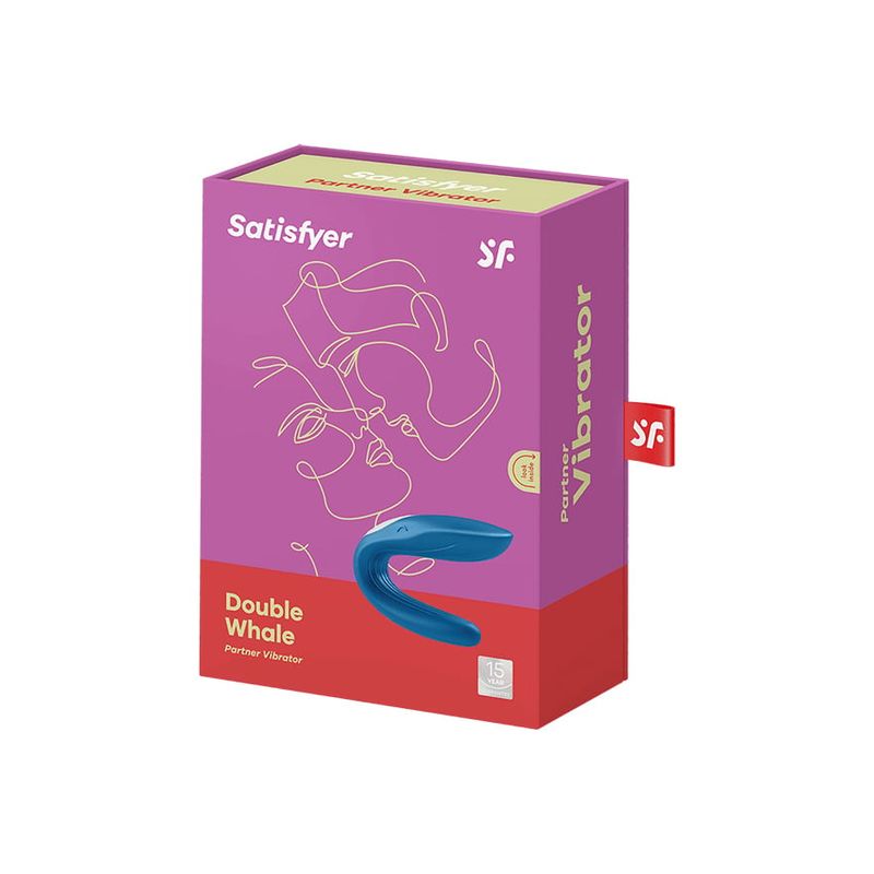SATISFYER - Satisfyer Double Whale Vibrador Pinza