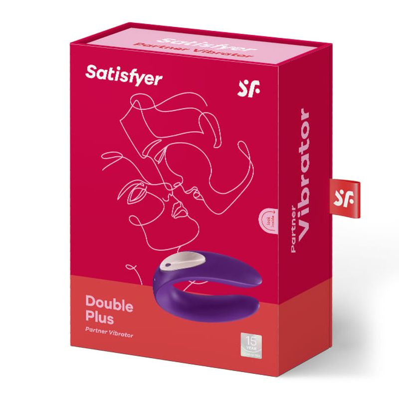 SATISFYER - Satisfyer Double Plus Vibrador Pareja