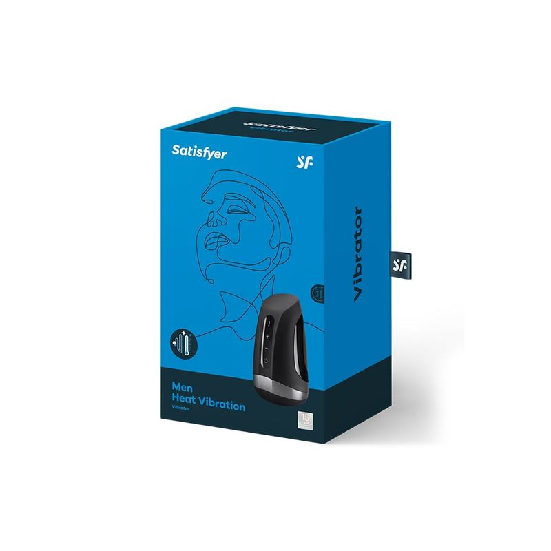 SATISFYER - Masturbador Satisfyer Men Vibracion Calor