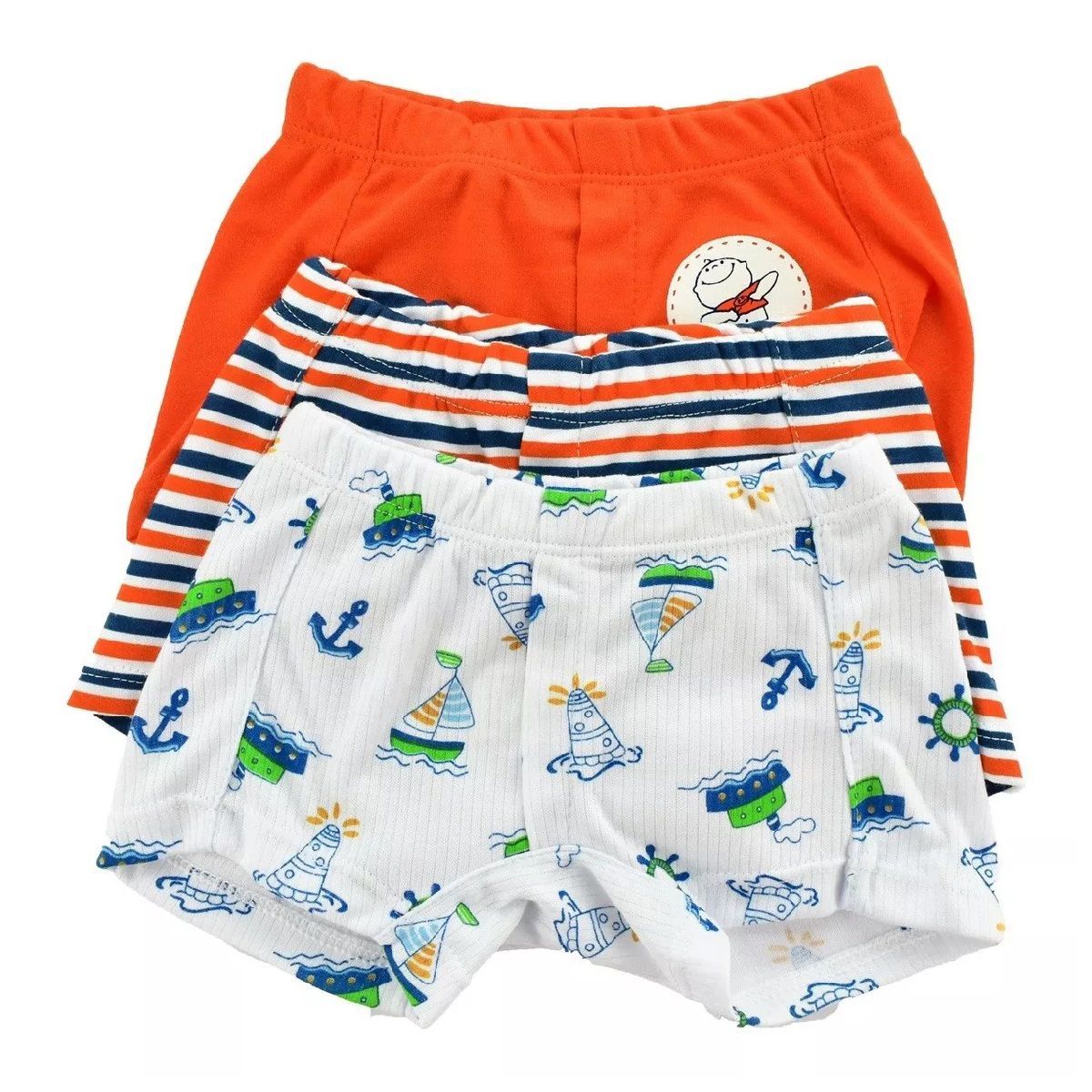 MUNDO BEBE - Ropa Interior Boxer Calzoncillo Para Niño X3