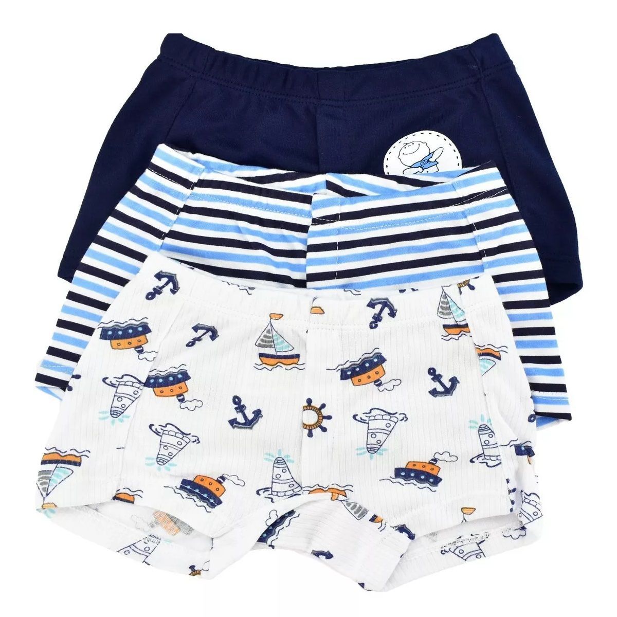 MUNDO BEBE - Ropa Interior Boxer Calzoncillo Para Niño X3
