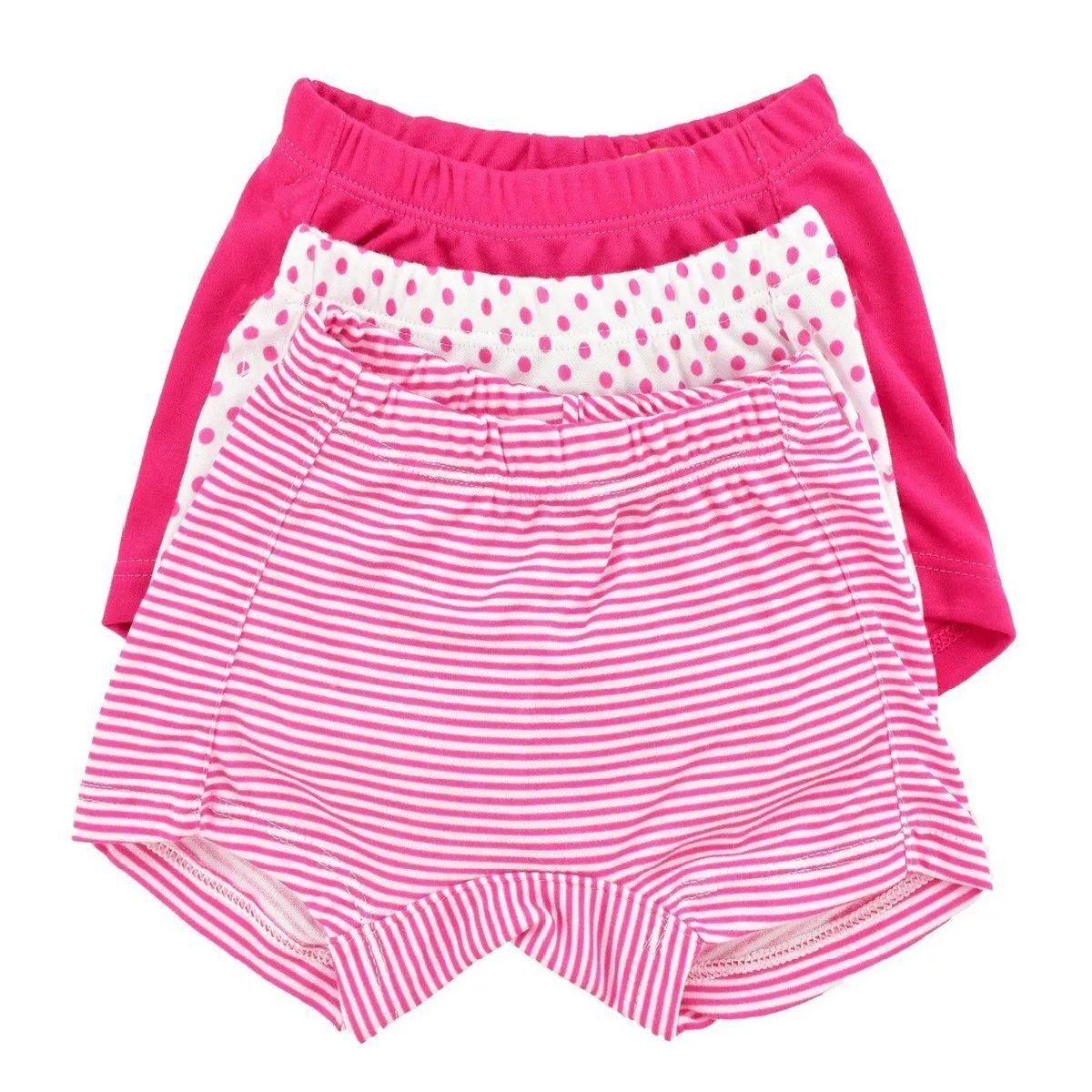 MUNDO BEBE - Ropa Interior Cuquitos Boxer Calzón Para Niña X3.