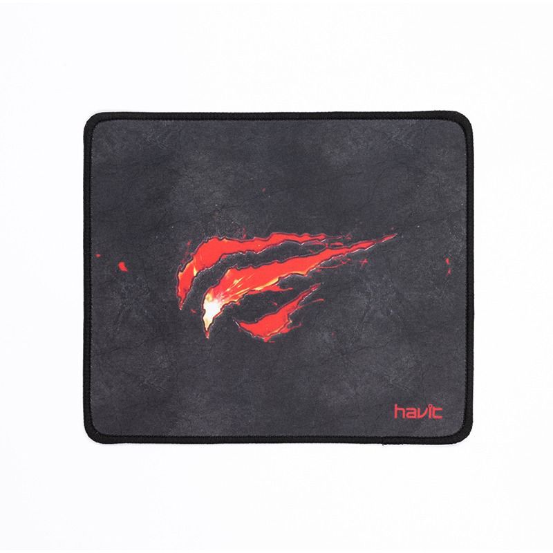 HAVIT - PAD MOUSE GAMER HV-MP837 25 X 21 CM ROJO TELA GOMA NEGRO HAVIT