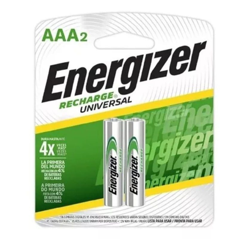 ENERGIZER - Pilas Energizer Recargables Aaa Par