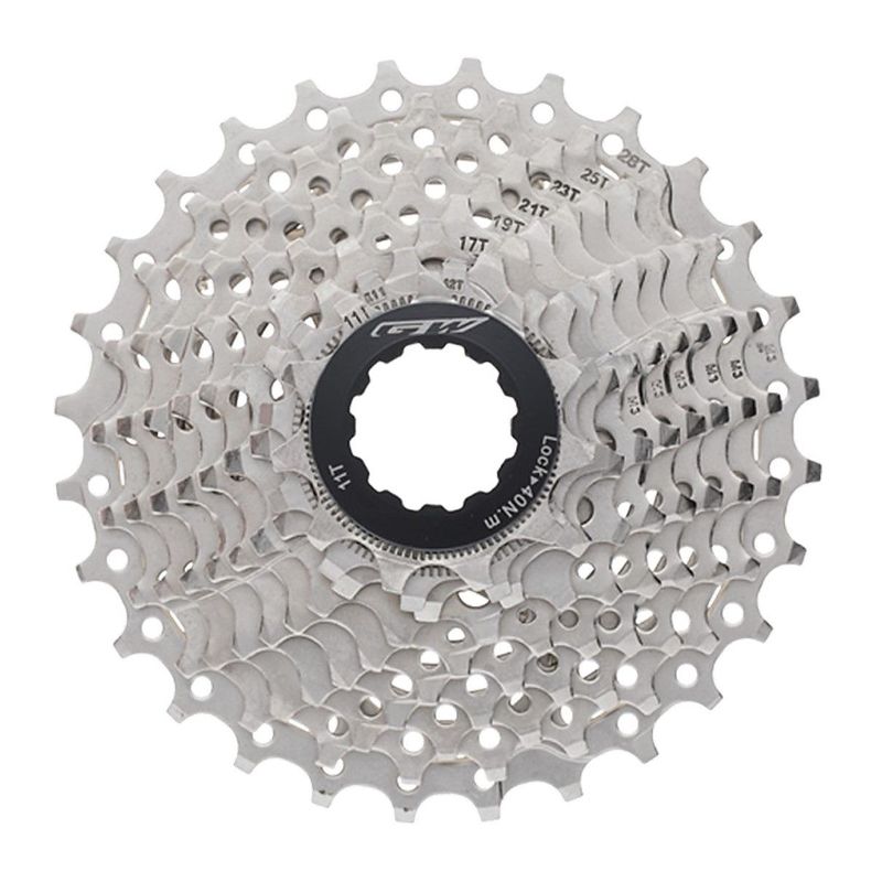 GW - Pacha Bicicleta Gw Cassette 10v 11-28 Compatible Con Shimano