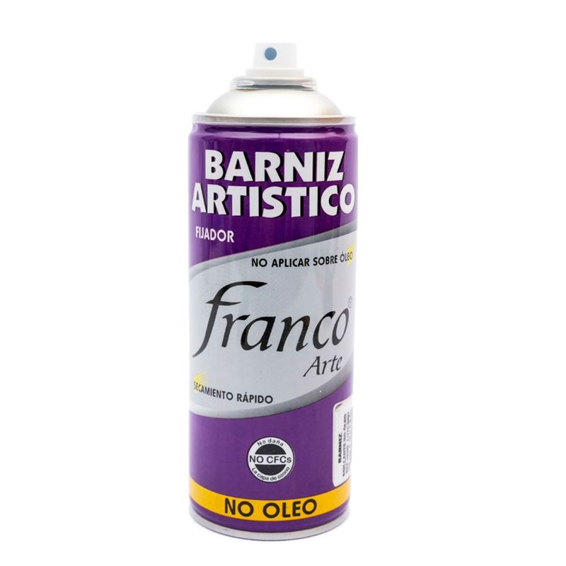 FRANCO ARTE - Barniz Artístico Franco Arte Fijador Brillante 300ml No Óleo